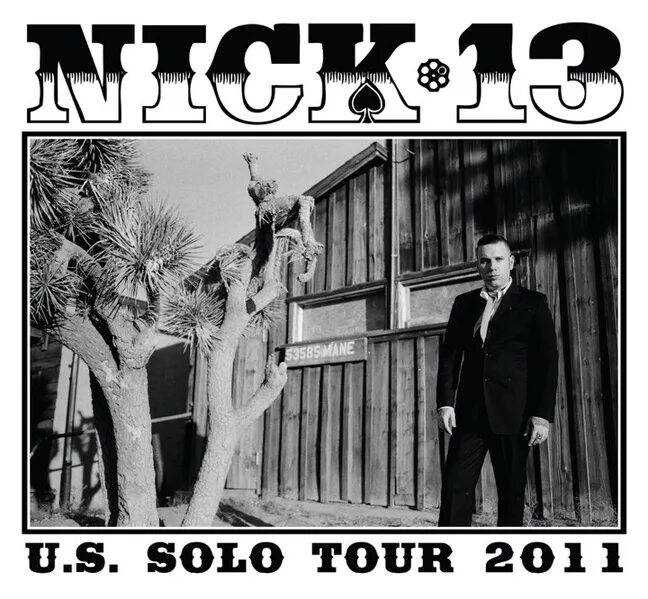 Nick 13, USA Solo tour poster 2011