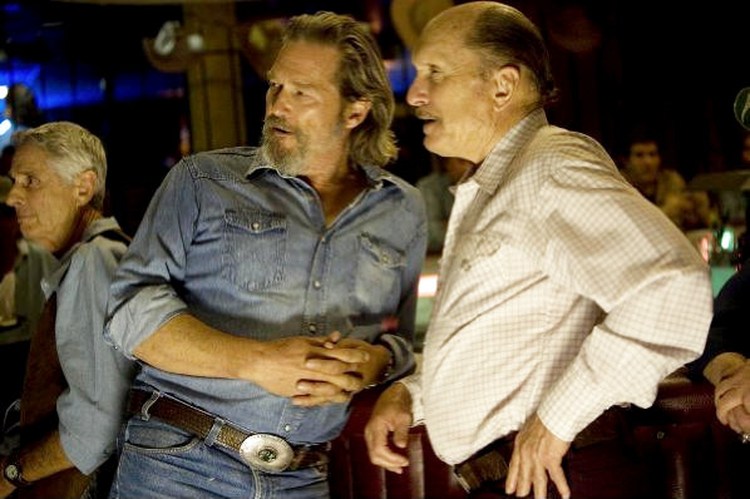 Jeff Bridges and Robert Duvall in the movie Crazy Heart, 2009