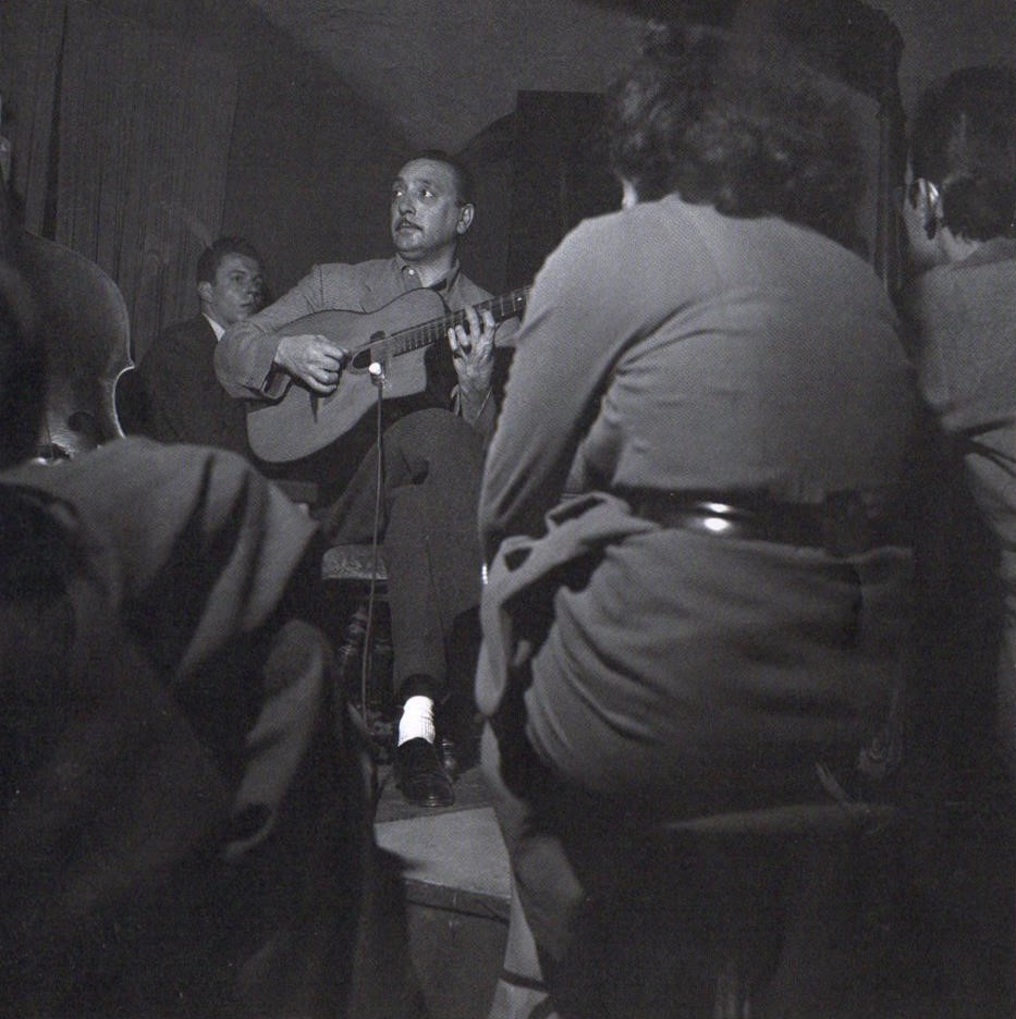 Django Reinhardt, early 1950s
