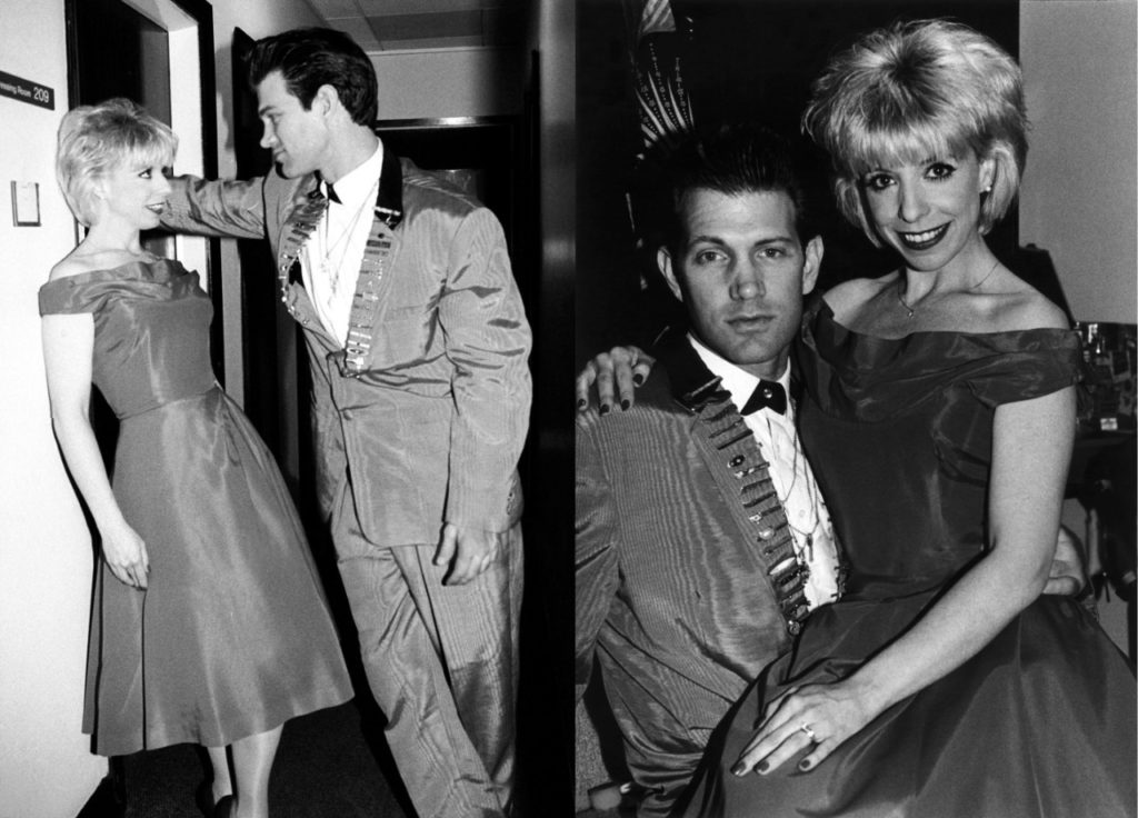 Julee Cruise and Chris Isaac