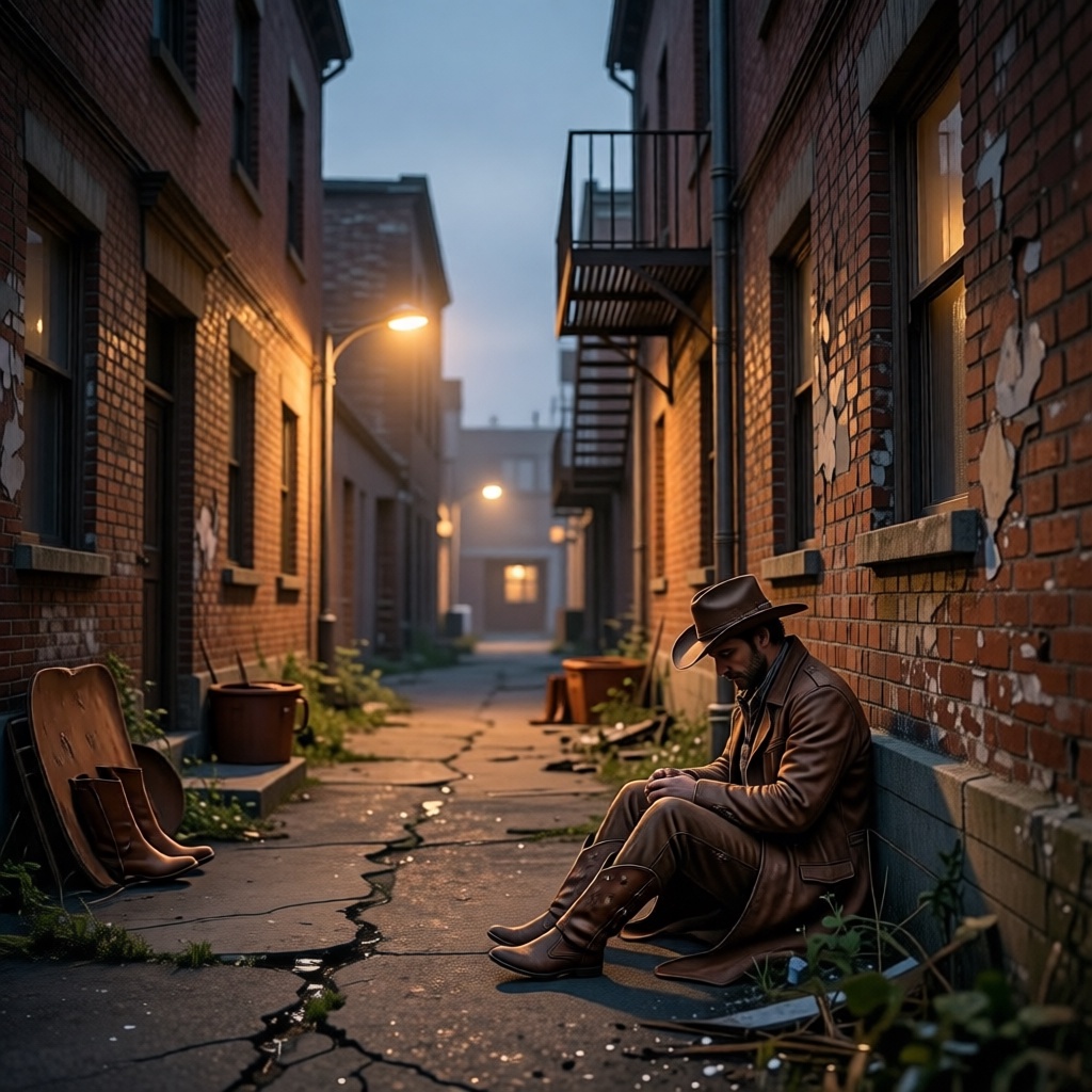 Ghost Town Psalms, GenAI country-rock