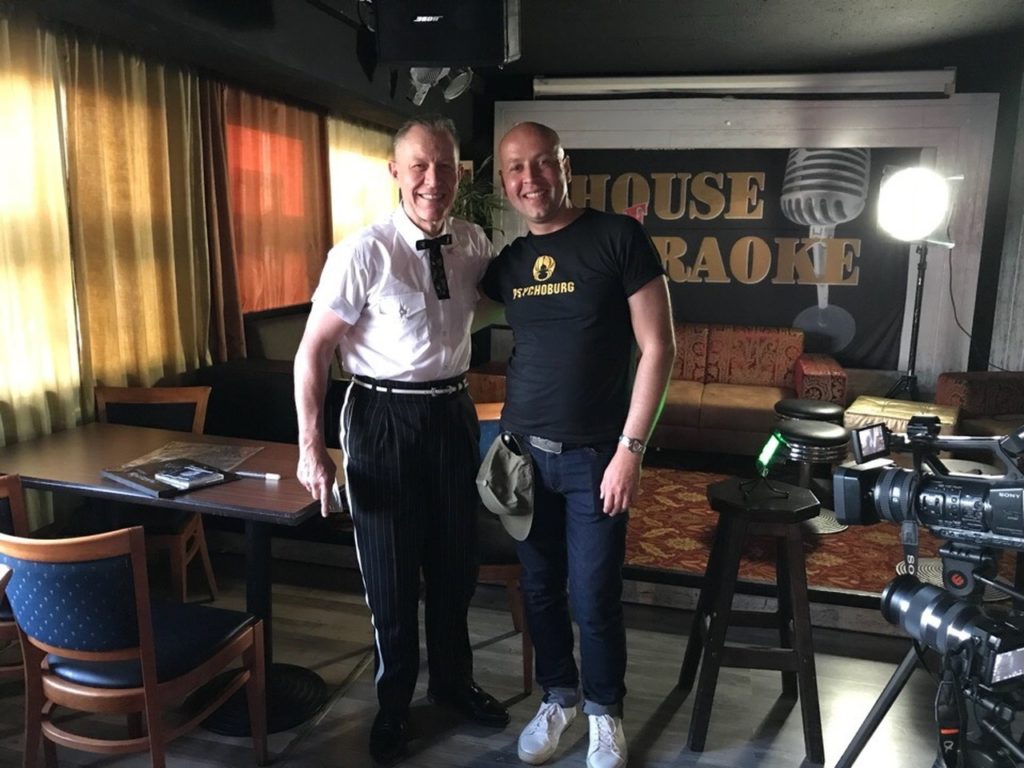 Kirill Ermichev and Jim Heath (Reverend Horton Heat)