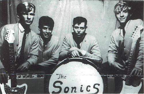 The Sonics in the early 60s, the first line-up