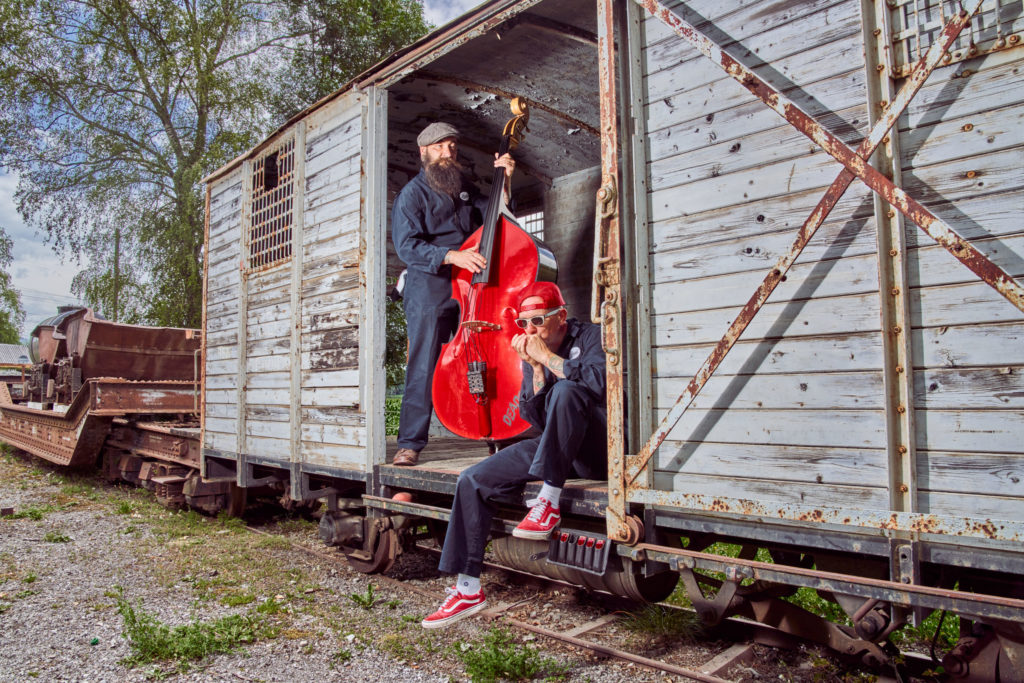 Deadbeatz, a blues duo from Austria
