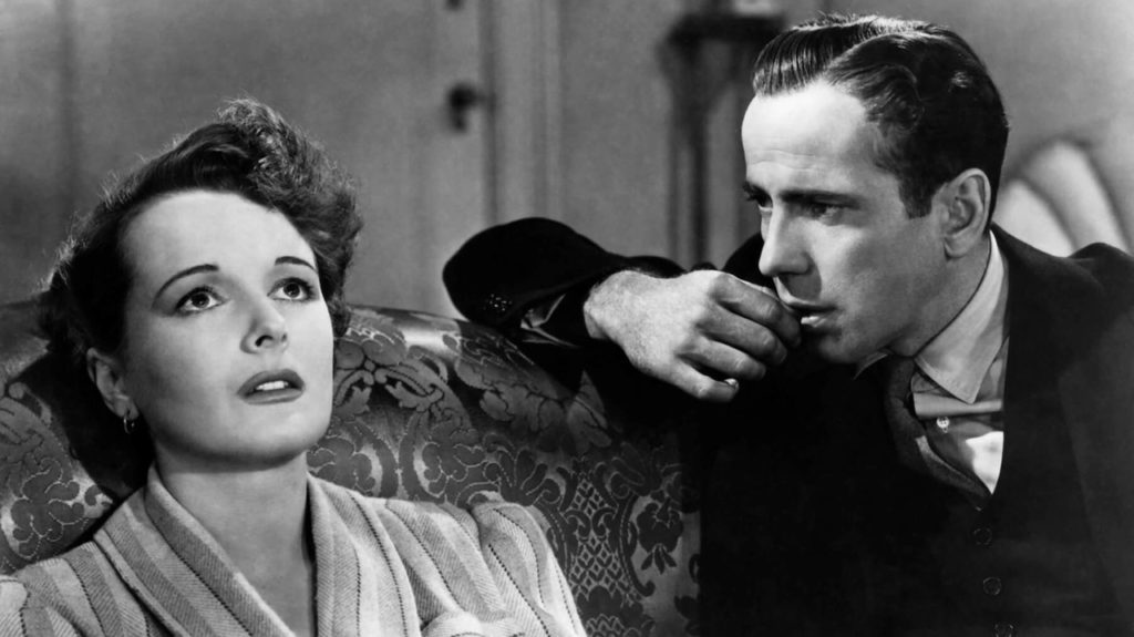 Mary Astor and Humphrey Bogart