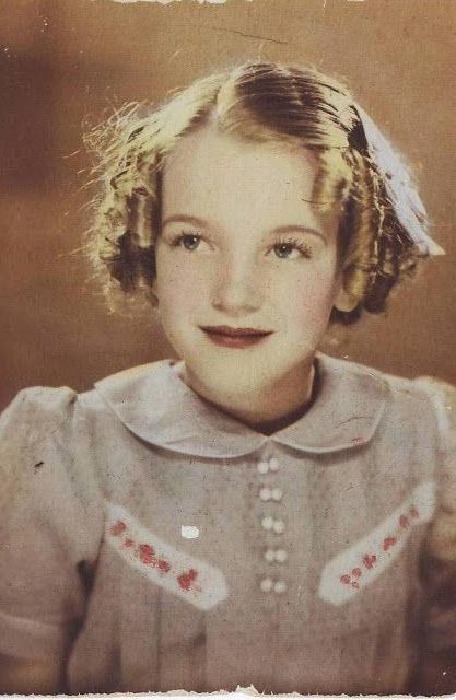 Norma Jeane Baker, 9 years old
