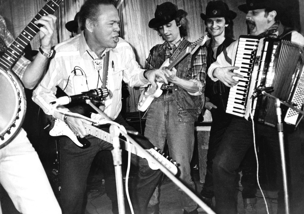Roy Clark and Lemonade Joe, a concert together in 1988