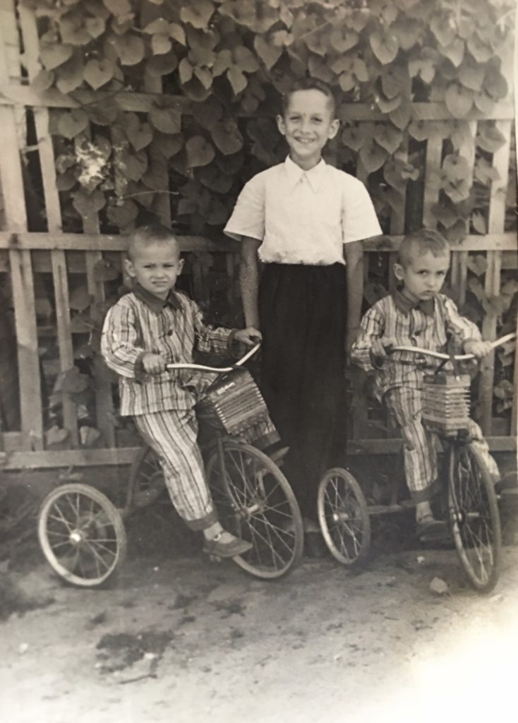 The Shapovalov brothers: Vladimir, Victor and Valery Shapovalov