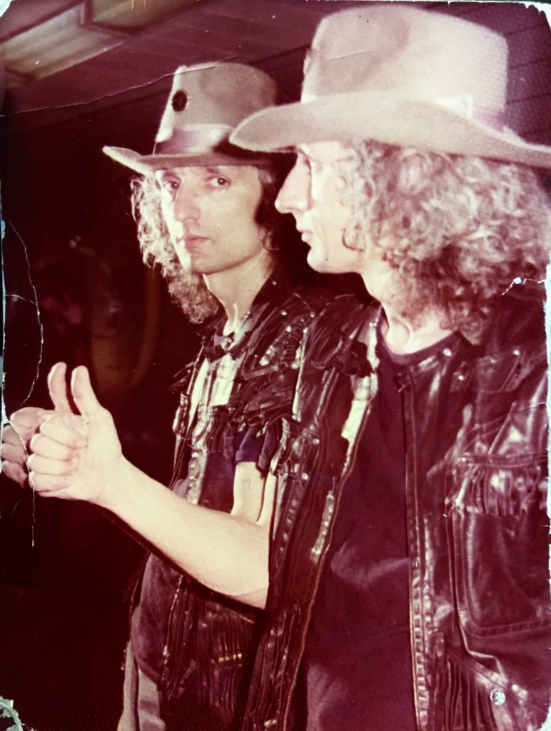 Valery Shapovalov at the mirror, the 1980s