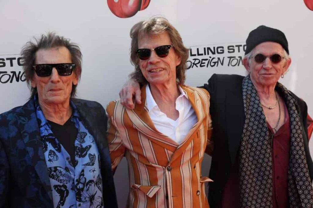 The Rolling Stones at the presentation of the album Foreign Tongues in New York city on May 6, 2026