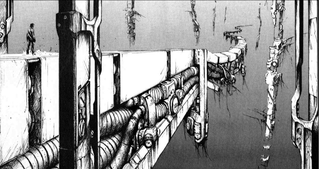 Blame, a picture from the manga