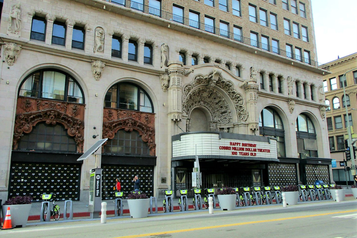 Million Dollar Theatre in 2018, 100th anniversary