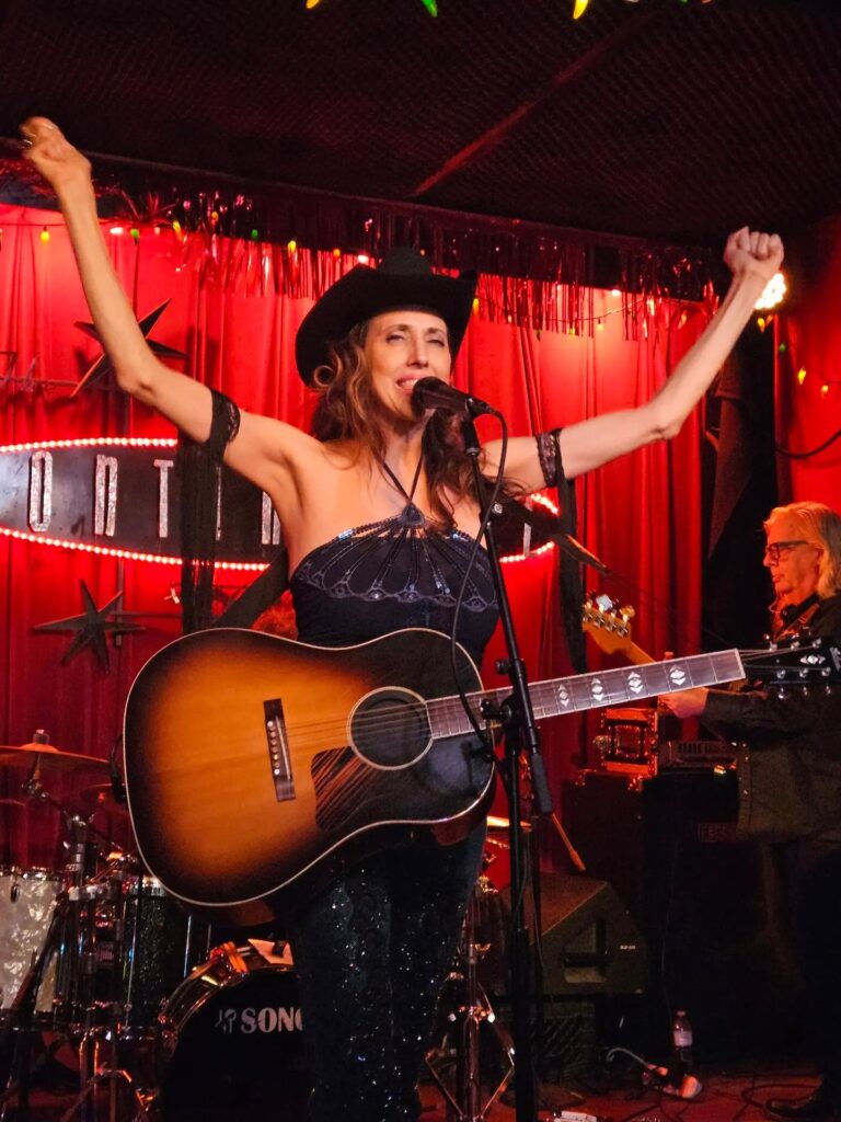 Patricia Vonne on stage, March 2026