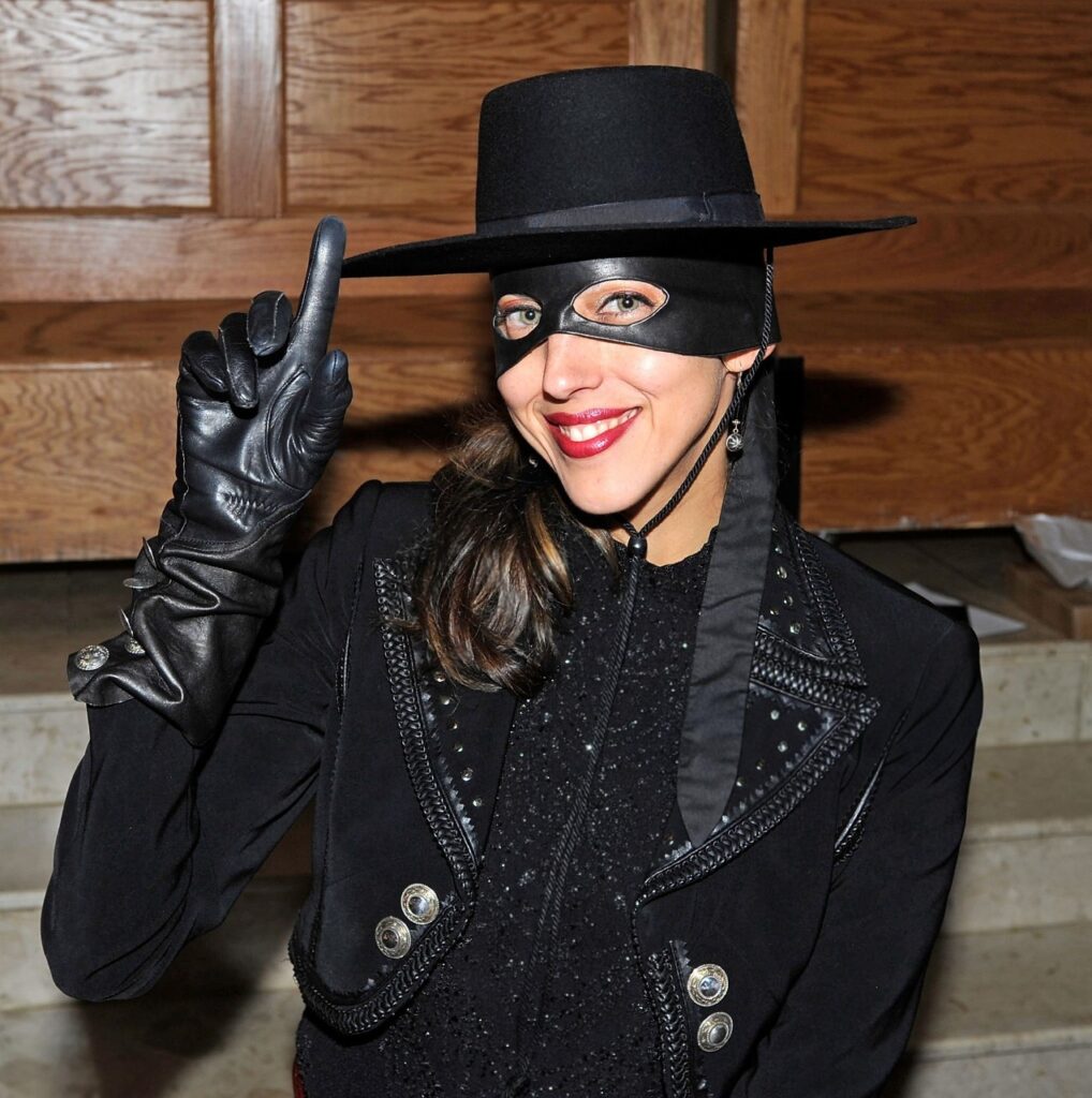 Patricia Vonne in a Western outfit