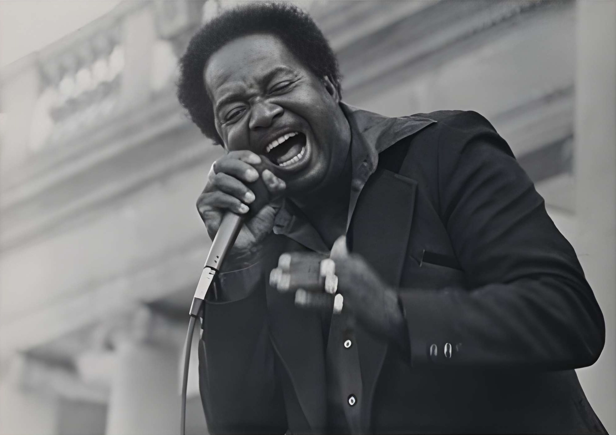 Roy Brown on stage
