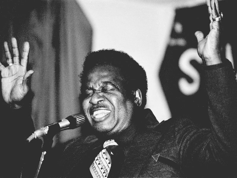 Roy Brown, later photo from the performance